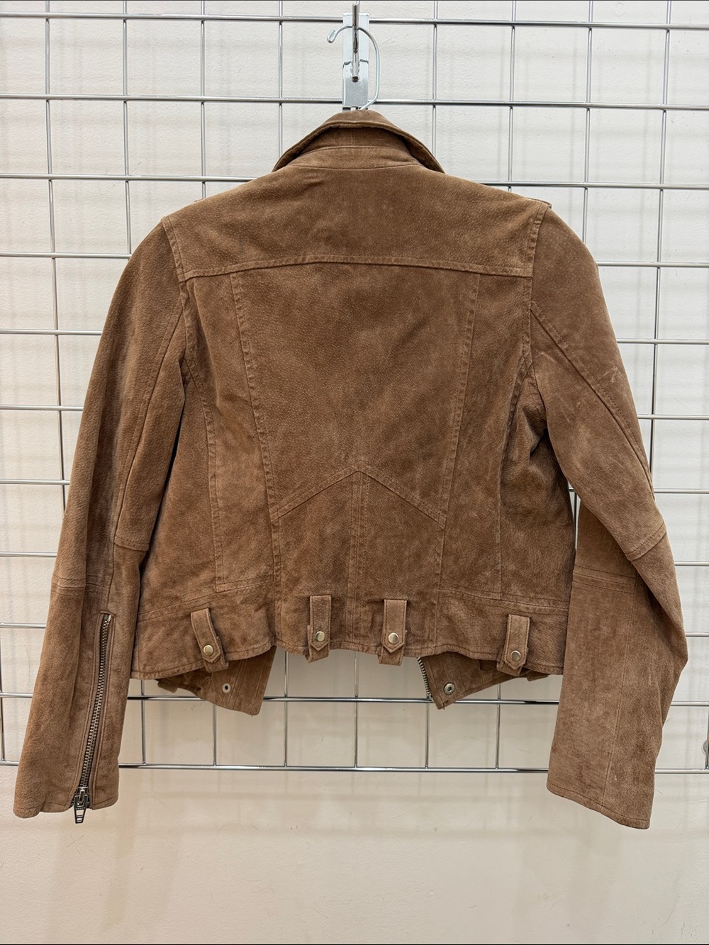 Blank NYC Brown Suede Moto Jacket - Picture 2 of 6